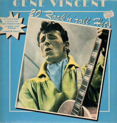 Cover Gene Vincent - 20 Rock 'N' Roll Hits (LP, Comp) Schallplatten Ankauf