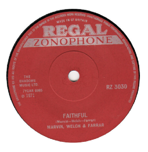 Cover Marvin, Welch & Farrar - Faithful (7) Schallplatten Ankauf