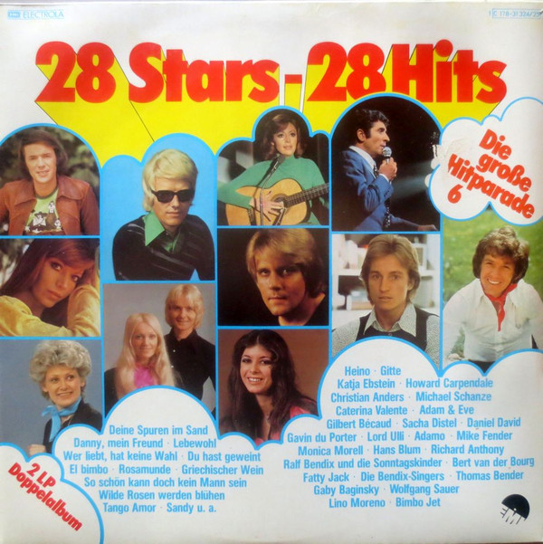Cover Various - 28 Stars 28 Hits - Die Große Hitparade 6 (2xLP, Comp, Gat) Schallplatten Ankauf