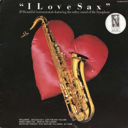 Cover David Roach - I Love Sax (LP, Album, Comp) Schallplatten Ankauf