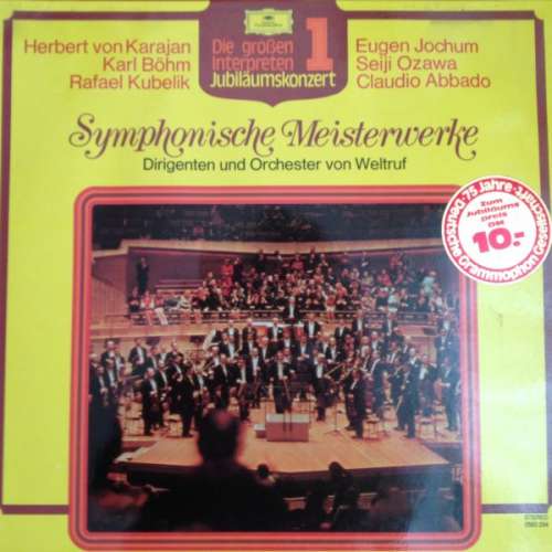 Bild Various - Die Großen Interpreten 1 – Jubiläumskonzert – Symphonische Meisterwerke (LP, Comp) Schallplatten Ankauf