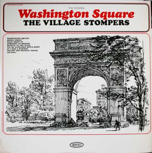 Cover The Village Stompers - The Original Washington Square (LP, Album, Mono, Pit) Schallplatten Ankauf