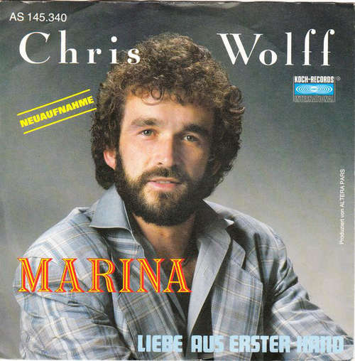 Cover Chris Wolff - Marina (7, Single) Schallplatten Ankauf