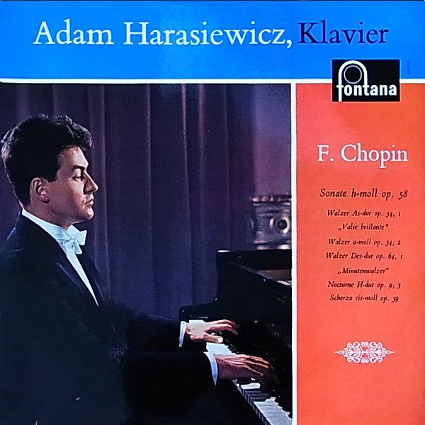 Cover Adam Harasiewicz, F. Chopin* - Sonate H-moll Op.58 (LP, Album) Schallplatten Ankauf
