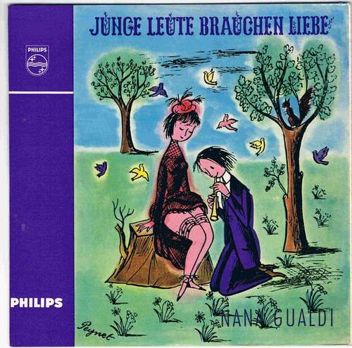 Cover Nana Gualdi - Junge Leute Brauchen Liebe (7, EP, Mono) Schallplatten Ankauf