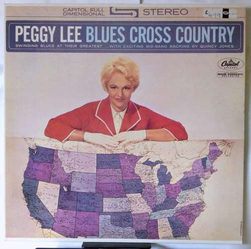 Cover Peggy Lee - Blues Cross Country (LP, Album) Schallplatten Ankauf
