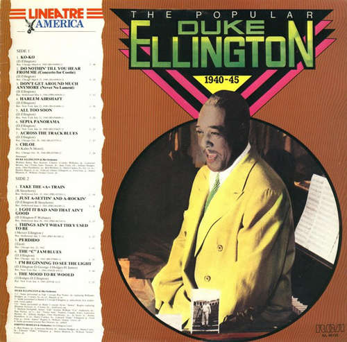 Cover Duke Ellington - The Popular Duke Ellington 1940 - 45 (LP, Comp) Schallplatten Ankauf