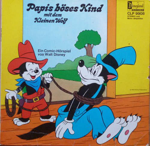 Cover Walt Disney - Papis Böses Kind Mit Dem Kleinen Wolf (LP) Schallplatten Ankauf