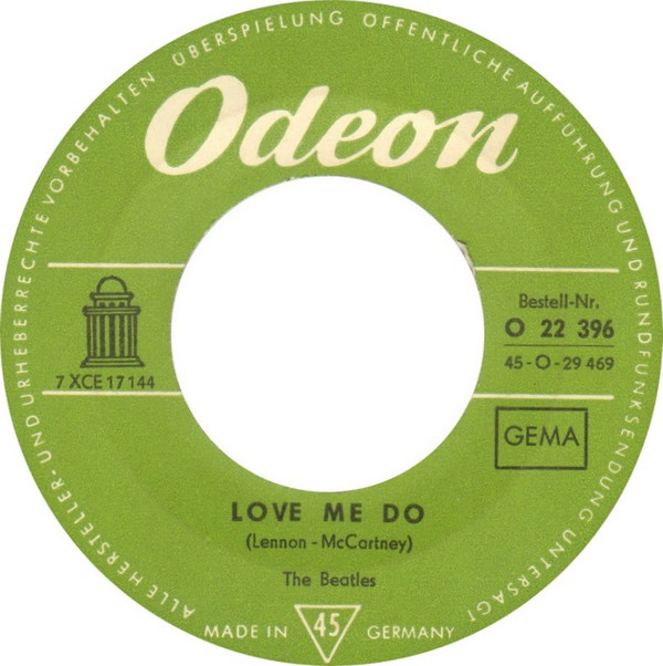 Cover The Beatles - Love Me Do / Please Please Me (7, Single) Schallplatten Ankauf