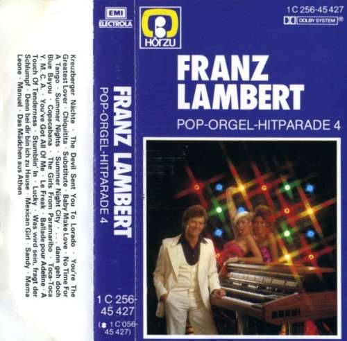 Cover Franz Lambert - Pop-Orgel-Hitparade 4 (Cass, Album) Schallplatten Ankauf