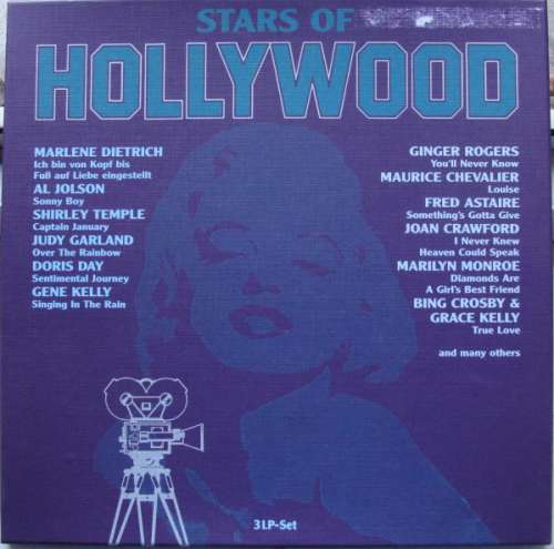 Cover Various - Stars Of Hollywood (3xLP, Comp, Mono, Box) Schallplatten Ankauf