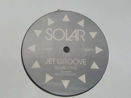 Cover Solar - Jet Groove (12) Schallplatten Ankauf