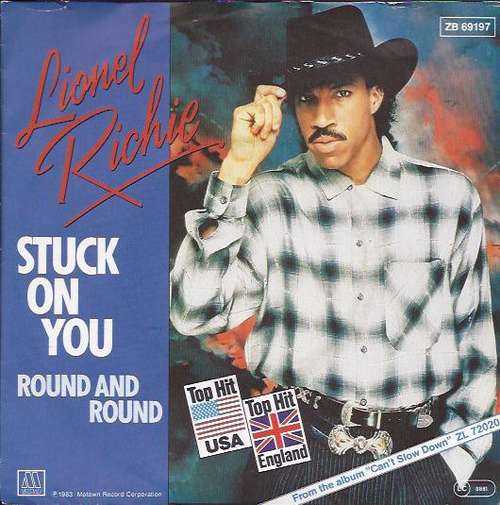 Cover Lionel Richie - Stuck On You (7, Single) Schallplatten Ankauf