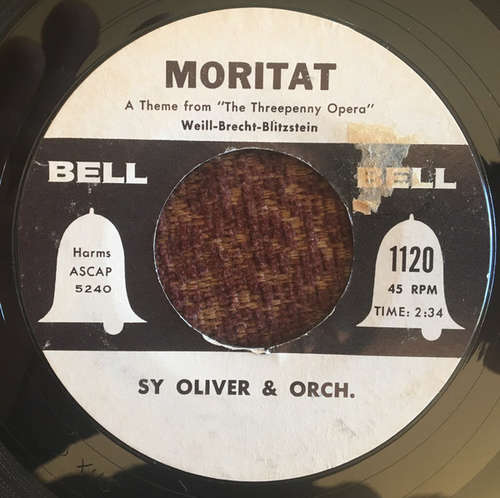 Cover Sy Oliver And His Orchestra - Moritat / Chain Gang (7) Schallplatten Ankauf
