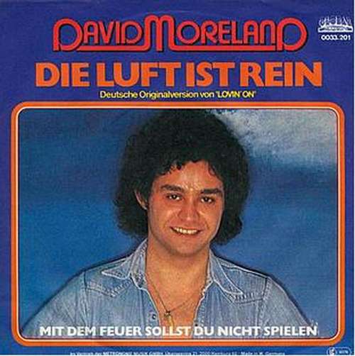 Cover David Moreland - Die Luft Ist Rein (7, Single) Schallplatten Ankauf