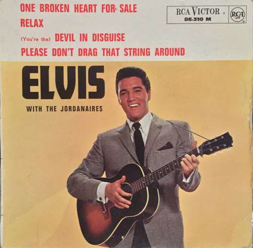 Cover Elvis* With The Jordanaires - One Broken Heart For Sale (7, EP) Schallplatten Ankauf