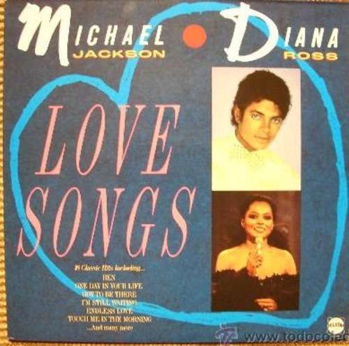Cover zu Michael Jackson And Diana Ross - Love Songs (LP, Comp) Schallplatten Ankauf