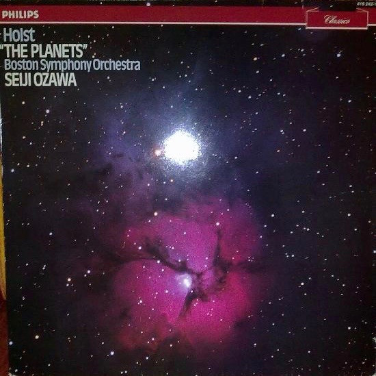 Cover Holst* - Boston Symphony Orchestra, Seiji Ozawa - The Planets (LP, RE) Schallplatten Ankauf
