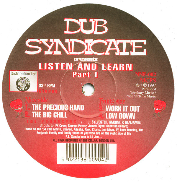 Cover Dub Syndicate* - Listen And Learn Part 1 (12) Schallplatten Ankauf