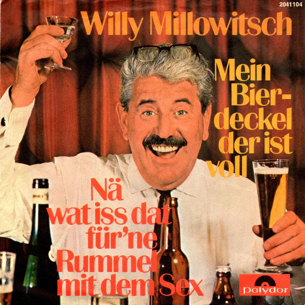 Bild Willy Millowitsch - Mein Bierdeckel Der Ist Voll (7, Single) Schallplatten Ankauf