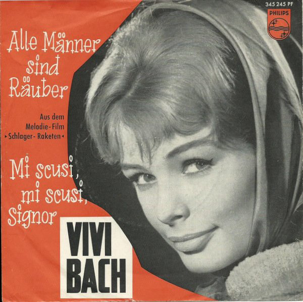 Cover Vivi Bach - Mi Scusi, Mi Scusi, Signor (7, Single, Mono) Schallplatten Ankauf