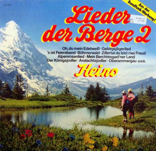 Cover Heino - Lieder Der Berge 2 (LP, Comp, Club) Schallplatten Ankauf