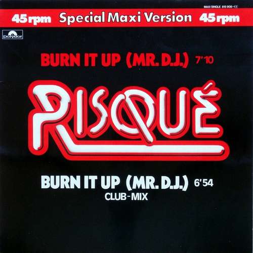 Cover Risqué (2) - Burn It Up (Mr. D.J.) (12, Maxi) Schallplatten Ankauf