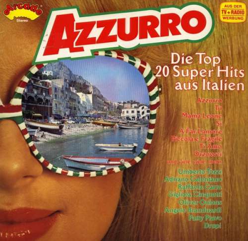 Cover Azurro Die Top 20 Super Hits Aus Italien Schallplatten Ankauf