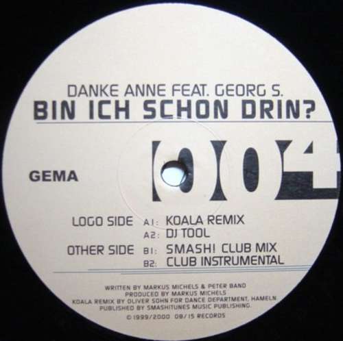 Cover Danke Anne* Feat. Georg S.* - Bin Ich Schon Drin? (12) Schallplatten Ankauf