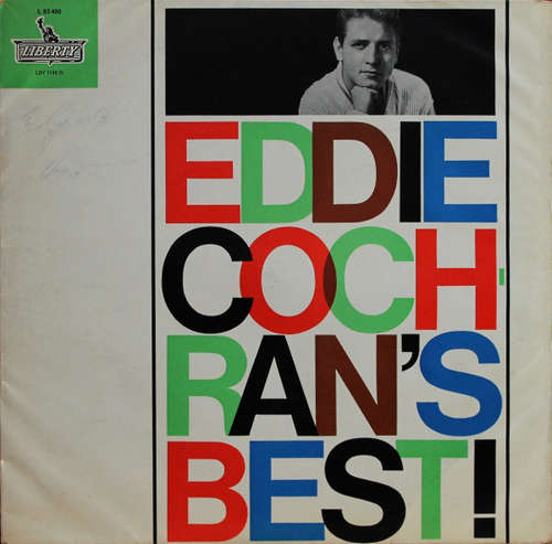 Cover Eddie Cochran - Eddie Cochran's Best (LP, Comp, Mono) Schallplatten Ankauf