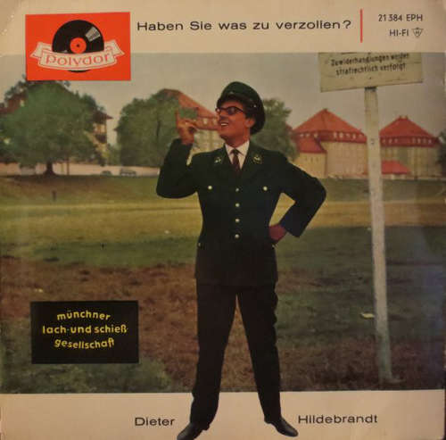 Cover Dieter Hildebrandt - Haben Sie Was Zu Verzollen? (7, EP, Mono) Schallplatten Ankauf