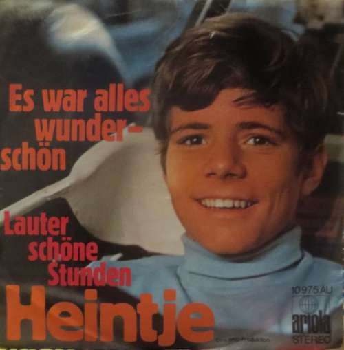 Cover Heintje - Es War Alles Wunderschön (7, Single) Schallplatten Ankauf