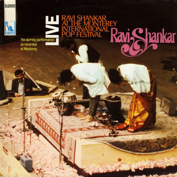 Cover Ravi Shankar - Ravi Shankar At The Monterey International Pop Festival (LP) Schallplatten Ankauf