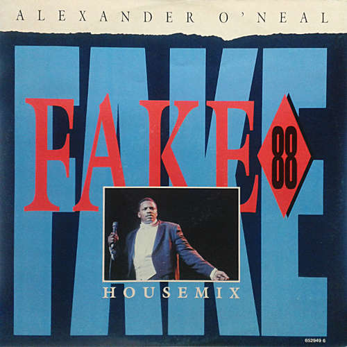 Cover Alexander O'Neal - Fake 88 (12, Single) Schallplatten Ankauf