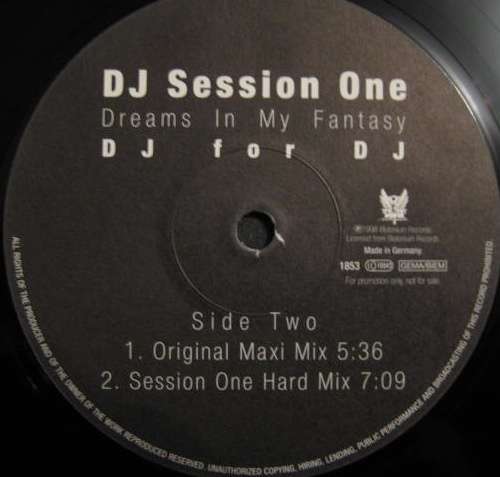 Cover DJ Session One - Dreams In My Fantasy (12, Promo) Schallplatten Ankauf