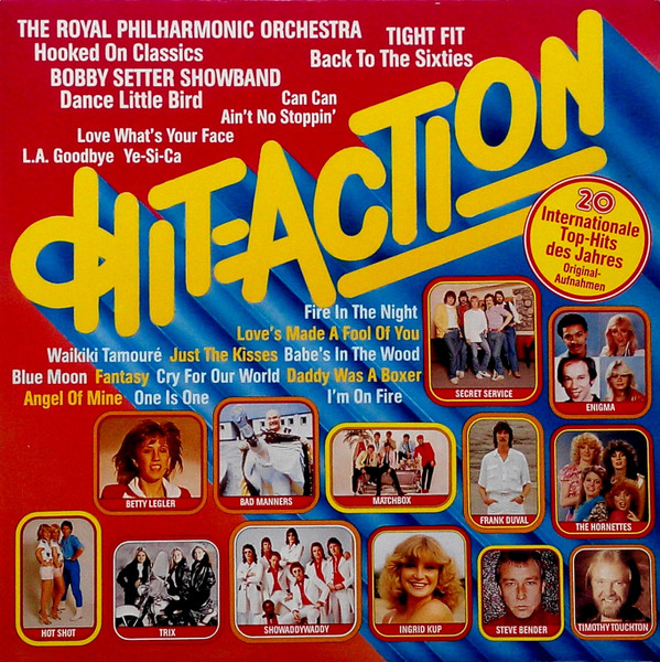 Cover Various - Hit-Action (LP, Comp) Schallplatten Ankauf