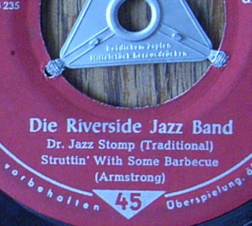 Cover Die Riverside Jazz Band* - Dr. Jazz Stomp (7, EP, Fül) Schallplatten Ankauf