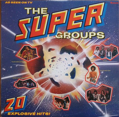 Cover Various - The Super Groups - 20 Explosive Hits! (LP, Comp) Schallplatten Ankauf