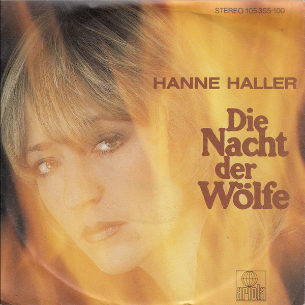 Cover Hanne Haller - Die Nacht Der Wölfe (7, Single) Schallplatten Ankauf