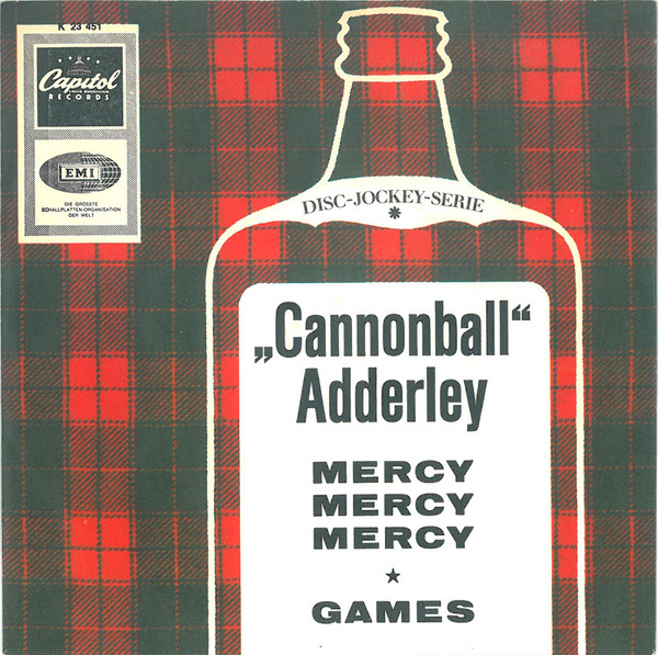Cover Cannonball Adderley* - Mercy, Mercy, Mercy / Games (7, Single) Schallplatten Ankauf