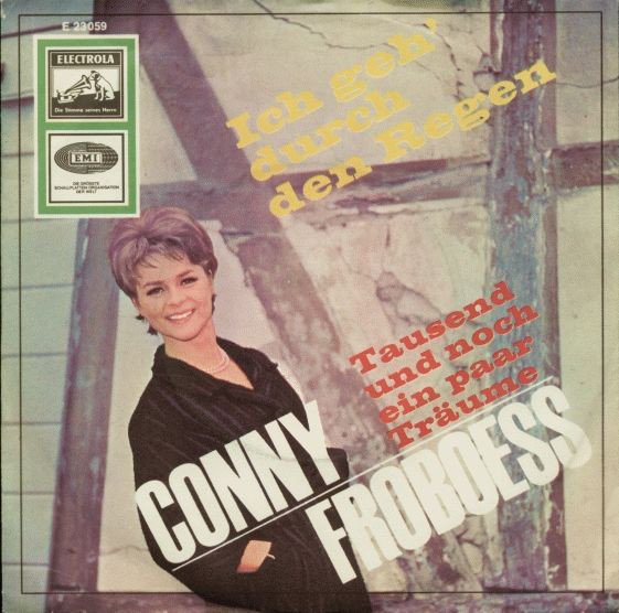 Cover Conny Froboess - Ich Geh' Durch Den Regen (7, Single) Schallplatten Ankauf