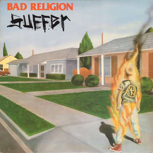 Cover Bad Religion - Suffer (LP, Album) Schallplatten Ankauf