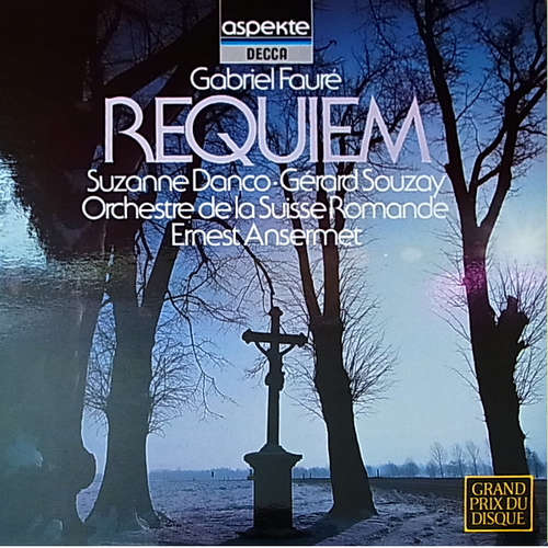 Cover Ernest Ansermet - Gabriel Fauré - L'Orchestre De La Suisse Romande - Gérard Souzay - Requiem Op.48 (LP, Album, RE) Schallplatten Ankauf
