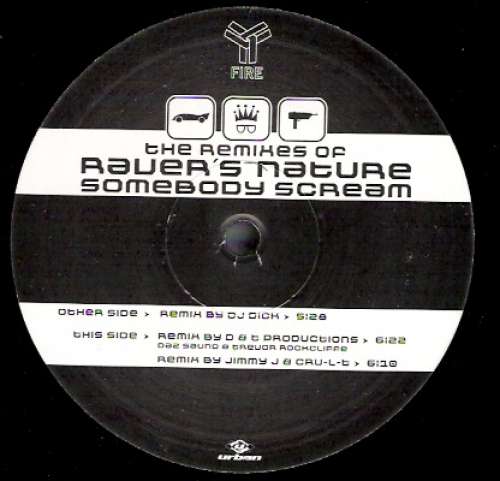 Cover Raver's Nature - The Remixes Of Somebody Scream (12) Schallplatten Ankauf