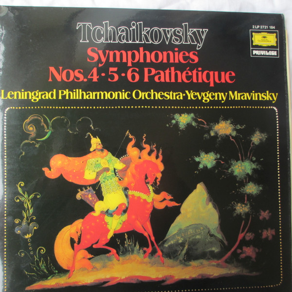 Cover Tchaikovsky* – Leningrad Philharmonic Orchestra, Yevgeny Mravinsky* - Symphonies Nos. 4 · 5 · 6 Pathétique (2xLP, Comp, Gat) Schallplatten Ankauf