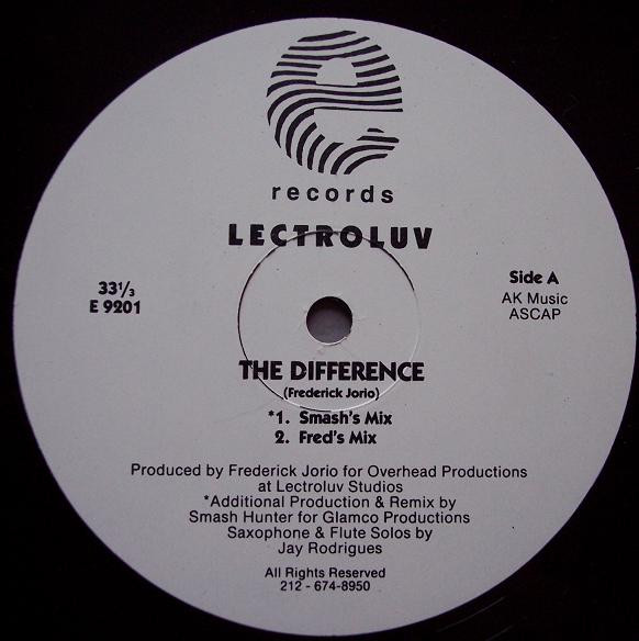 Cover Lectroluv - The Difference (12) Schallplatten Ankauf