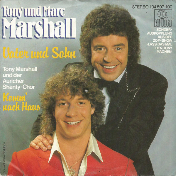 Cover Tony Marshall Und Marc Marshall - Vater Und Sohn (7, Single) Schallplatten Ankauf