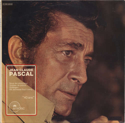 Cover Jean-Claude Pascal - 40 Ans (LP, Comp) Schallplatten Ankauf
