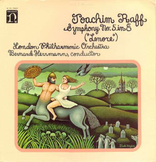 Cover Joachim Raff*, London Philharmonic Orchestra*, Bernard Herrmann - Symphony No. 5 in E (Lenore) (LP) Schallplatten Ankauf