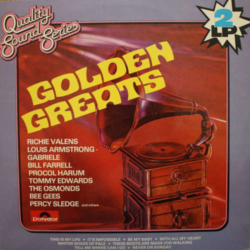 Cover Various - Golden Greats (2xLP, Comp) Schallplatten Ankauf